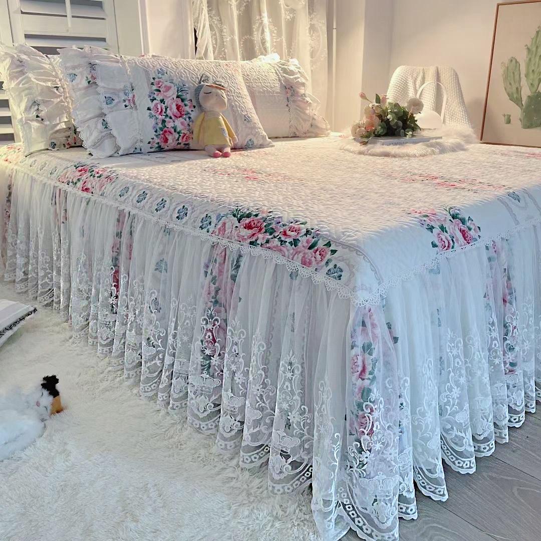 Couvre lit épais en coton