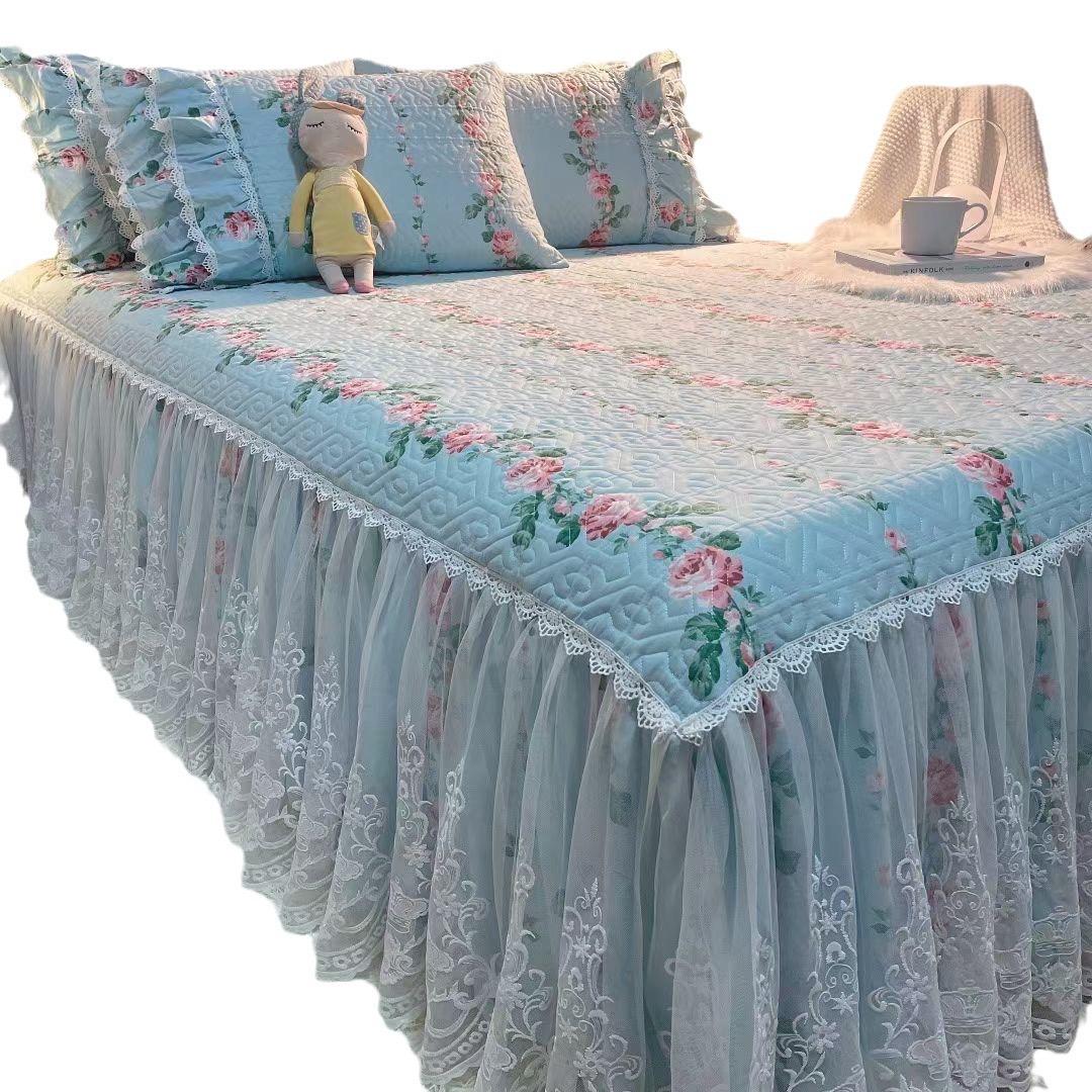 Couvre lit épais en coton