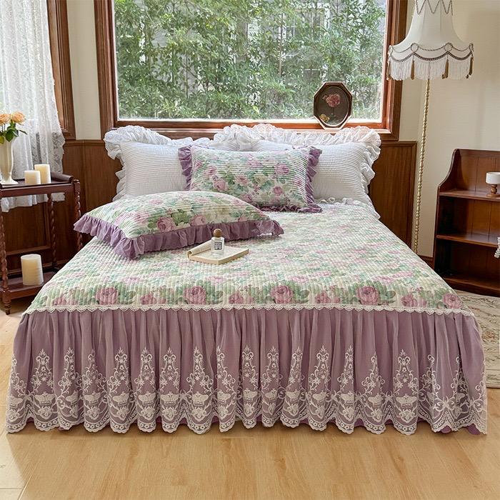 Couvre lit épais en coton