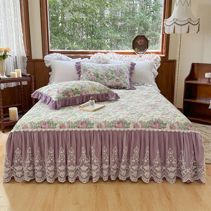 Couvre lit épais en coton