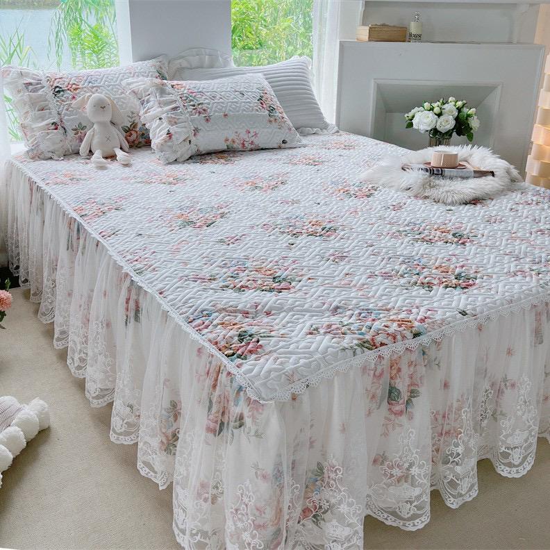 Couvre lit épais en coton